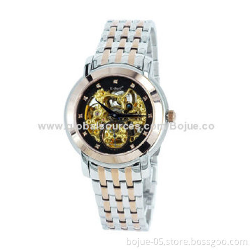 Luxury Wristwatch for Men, RoHS and CE Marks, Different Colors Available